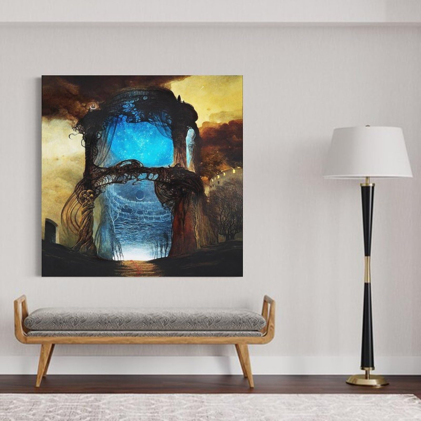 Amazon.co.jp: ズジスワフ・ベクシンスキーZdzislaw Beksinski絵画作品